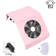 Nail Dust Collector Machine for Manicure & Pedicure – 40W Strong Suction Nail Art Tool, Vacuum Cleaner Fan for Manicure - Sliver 222