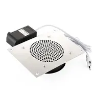 High-Speed Desk Nail Dust Vacuum Cleaner – Powerful, Low-Noise Nail Dust Collector Fan for Manicure Salons and Nail Art Tools - Silver 223