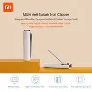 Xiaomi Mijia Nail Trimmer Enemy of sprinkle Safeguard Scatter Nail Blade 420 Treated Steel For Magnificence Hand Foot Nail MJZJD001QW 180