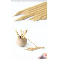 100pcs Nail Art Wooden Sticks – Cuticle Remover Pusher, Manicure & Pedicure Tool, Disposable 214