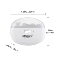 2 In 1 Electric Nail Clippers Manicure Anti-Splash Nail Trimmer For Baby Finger Toe Scissors Pedicure Thick Nails Cutter Tools - Pink 227