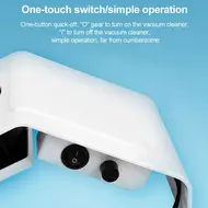 Nail Dust Collector Machine for Manicure & Pedicure – 40W Strong Suction Nail Art Tool, Vacuum Cleaner Fan for Manicure - Sliver 222