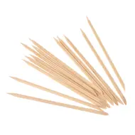 100pcs Nail Art Wooden Sticks – Cuticle Remover Pusher, Manicure & Pedicure Tool, Disposable 214