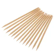 100pcs Nail Art Wooden Sticks – Cuticle Remover Pusher, Manicure & Pedicure Tool, Disposable 214