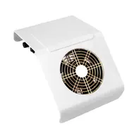 Nail Dust Collector Machine for Manicure & Pedicure – 40W Strong Suction Nail Art Tool, Vacuum Cleaner Fan for Manicure - Sliver 222