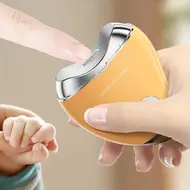 Electric Automatic Nail Clipper With UV Light Manicure Nail Trimmer for Adult Baby Finger Toe Scissors Thick Nails Cutter - Silver 224