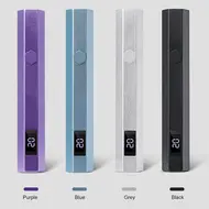 Mini Portable Light Therapy Lamp Nail Roasting Lamp Nail Tools New Metal Pen Uv Lamp (with Display) Portable Power Supply Uv LED Light Therapy Lamp Mini Handheld Nail Lamp 173