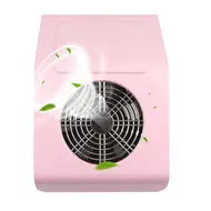Nail Dust Collector Machine for Manicure & Pedicure – 40W Strong Suction Nail Art Tool, Vacuum Cleaner Fan for Manicure - Sliver 222