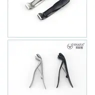 Professional Stainless Steel Nail Clippers – Toenail and Fingernail Trimmer for Thick Nails, Manicure and Pedicure Tool - Silver 230