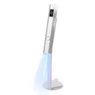 Mini Portable Light Therapy Lamp Nail Roasting Lamp Nail Tools New Metal Pen Uv Lamp (with Display) Portable Power Supply Uv LED Light Therapy Lamp Mini Handheld Nail Lamp 173