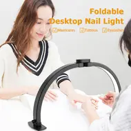 Desktop Nail and Beauty Lamp – Adjustable Brightness and Color Temperature Refill Lamp 215