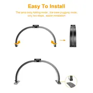 Desktop Nail and Beauty Lamp – Adjustable Brightness and Color Temperature Refill Lamp 215