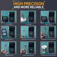 Fnirsi 2C53T Handheld Portable Dual Channel 50M Digital Oscilloscope + Multimeter + Signal Generator 188