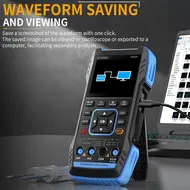 Fnirsi 2C53T Handheld Portable Dual Channel 50M Digital Oscilloscope + Multimeter + Signal Generator 188