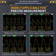 Fnirsi 2C53T Handheld Portable Dual Channel 50M Digital Oscilloscope + Multimeter + Signal Generator 188
