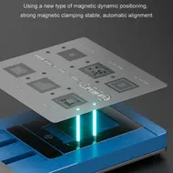 JTX T4 Pro Universal Chips Glue Removal & Tin Planting Platform Set for iPhone / Samsung / Hisilicon / Android RAM 205