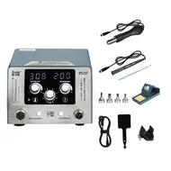 Kaisi 8512P 2-in-1 Digital Display Constant Temperature Hot Air Gun Soldering Iron Station 155
