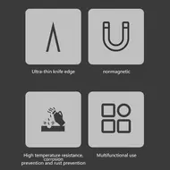 MaAnt M-068 Scraping Tin and Pry Opening Ultra-Hard Stainless Steel Scraper 206