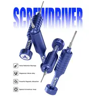 Mechanic Blue Armor 4-in-1 High Hardness Precision Magnetic Screwdriver Set 156