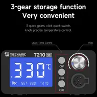 Mechanic T210 SE High Power Auto Sleep Digital Display Thermostatic Soldering Station 157
