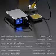 Mechanic T210 SE High Power Auto Sleep Digital Display Thermostatic Soldering Station 157