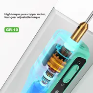 Mijing GR-10 Multifunctional Speed Adjustable Electric OCA Screen Glue Remover 207