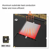 Mijing MS1 Mini Soldering Rework Preheating Station for Chip IC Glue Removing & Planting Tin 184