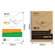 Relife GF-2 7-inch Strong Anti-fingerprint Gaming Matte Hydrogel Film for Cutting Machine - 50Pcs 133