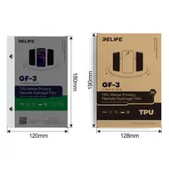 Relife GF-3 7-inch Full Screen Coverage Anti-peep Matte Hydrogel Film for Cutting Machine - 50Pcs 167