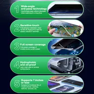 Relife GF-3 7-inch Full Screen Coverage Anti-peep Matte Hydrogel Film for Cutting Machine - 50Pcs 167