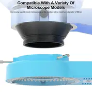 Relife RL-033M 144 Lamp Beads High Brightness Adjustable Microscope Light 166