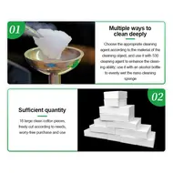 Relife RL-080 Pro High Density Nano Cleansing Sponge for Screen / Camera / Motherboard Cleaning 132