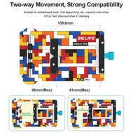 Relife TF2 Plus Tetris-Type Heat-Insulating Glass Motherboard Repair Fixture 139