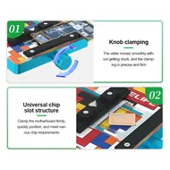 Relife TF2 Plus Tetris-Type Heat-Insulating Glass Motherboard Repair Fixture 139