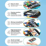 Relife TF2 Plus Tetris-Type Heat-Insulating Glass Motherboard Repair Fixture 139