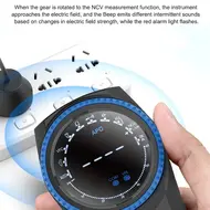 Sunshine DT-24R True RMS Smart Color Screen Rotary Dial Multimeter with NCV / Live & Temp Test 177