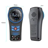 Sunshine DT-24R True RMS Smart Color Screen Rotary Dial Multimeter with NCV / Live & Temp Test 177