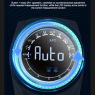 Sunshine DT-24R True RMS Smart Color Screen Rotary Dial Multimeter with NCV / Live & Temp Test 177