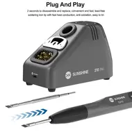 Sunshine S210 Pro 110W Portable LED Smart Universal C210 Series Electric Soldering Iron 185