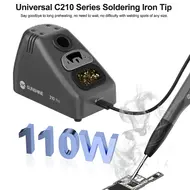 Sunshine S210 Pro 110W Portable LED Smart Universal C210 Series Electric Soldering Iron 185