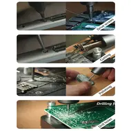 TBK-007 Adjustable Multifunctional 2-in-1 Grinding Screwdriver Set with 24Pcs Bits & 10Pcs Grinding Head 168