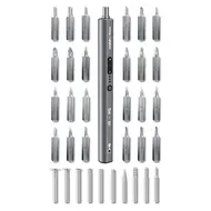 TBK-007 Adjustable Multifunctional 2-in-1 Grinding Screwdriver Set with 24Pcs Bits & 10Pcs Grinding Head 168