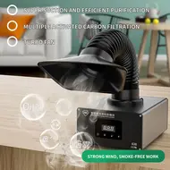 TBK-638 High Efficient Smoke Cleaner Fume Extractor with LED Light for BGA Soldering Repair 151