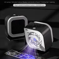 TBK-F001 3-in-1 Smoking & UV Curing & Filtration Smoke Exhaust Multifunctional Fan 150