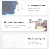 TBK 958ZU Intelligent AI Voice Violet Laser Demystifying and Marking Machine 169