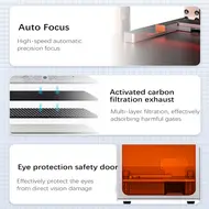 TBK 958ZU Intelligent AI Voice Violet Laser Demystifying and Marking Machine 169