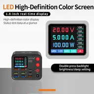 Wylie WL-205D 100W 9-Ports PD&QC3.0 Charger Station with Wireless Charging & EX Expansion Port 140