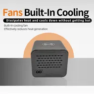 Wylie WL-205D 100W 9-Ports PD&QC3.0 Charger Station with Wireless Charging & EX Expansion Port 140