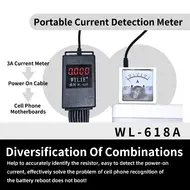 Wylie WL-613A Portable Highly Accurate Analog Gauges Current Detection Meter - UK Plug 138