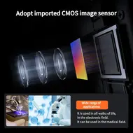 YCS Y108 2K HD Microscope Camera for Mobile Phone Motherboard Repair and Inspection 149